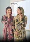Jashn By Glossy Simar Viscose Muslin Printed Dress Material Wholesale Online